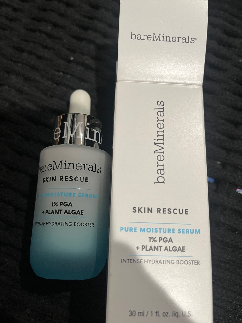 bareMinerals Skin Rescue Pure Moisture Serum 1oz full size NEW